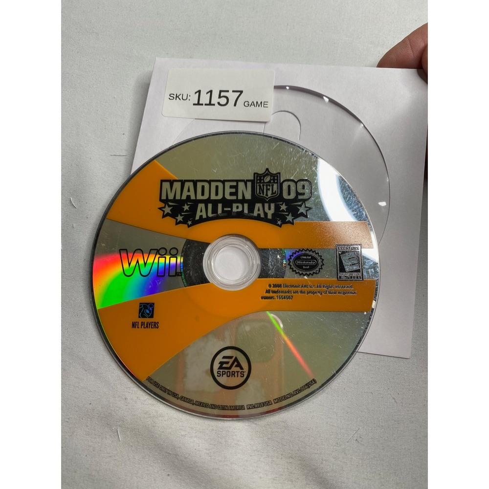 Madden NFL 09 All-Play Nintendo Wii